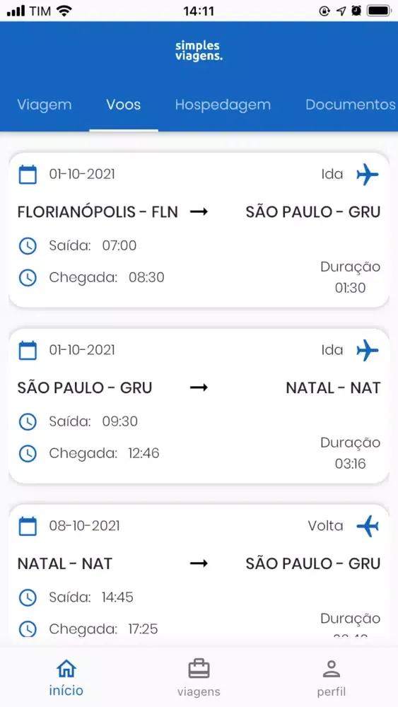 Simples Viagens应用截图