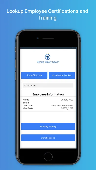 Screenshot di Simple Safety Coach