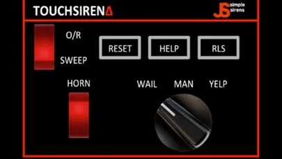 ภาพหน้าจอของ TouchSiren Delta