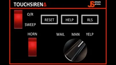 ภาพหน้าจอของ TouchSiren Delta