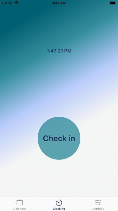 Clocking应用截图