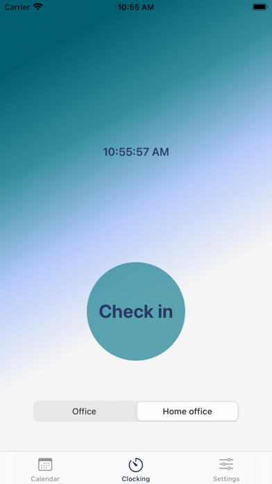 Clocking应用截图