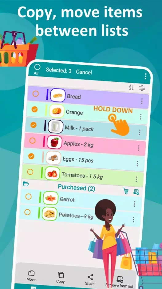 Shopping list - My List应用截图
