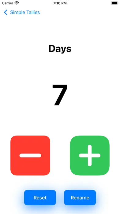 Capturas de tela do Simple Tallies - Count on it
