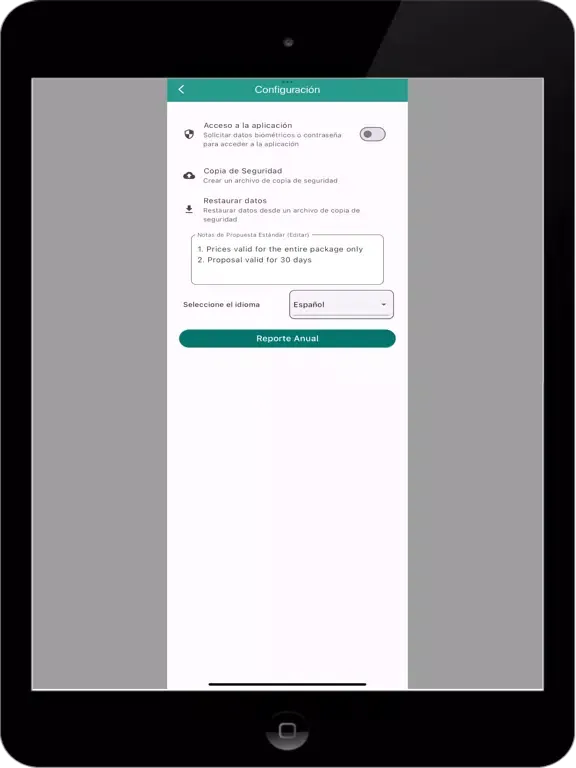 Captures d'écran de Stima by Simplex iPad 