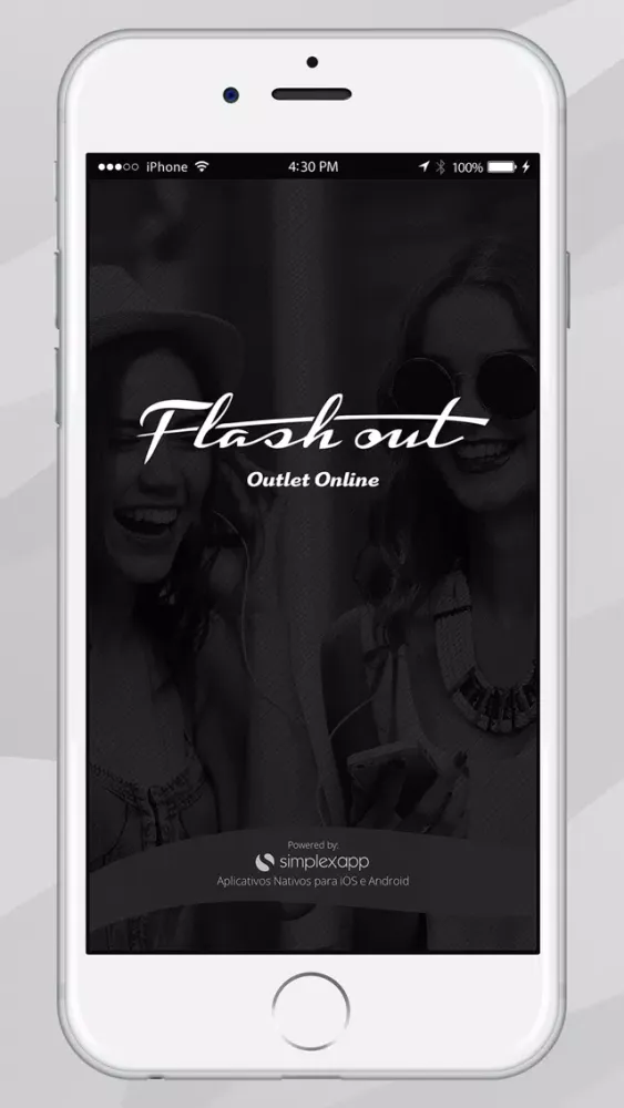 Tangkapan layar Flashout