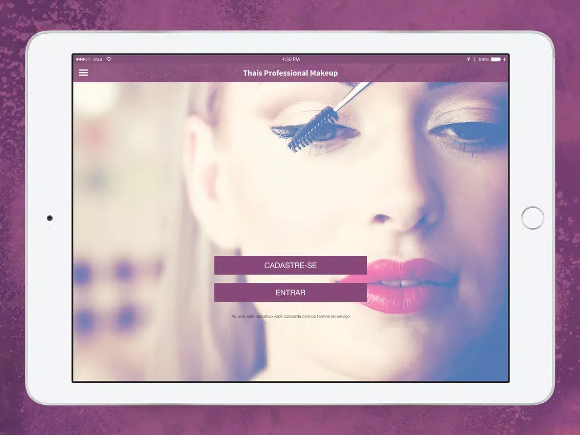 Thaís Professional Makeup iPad 應用截圖