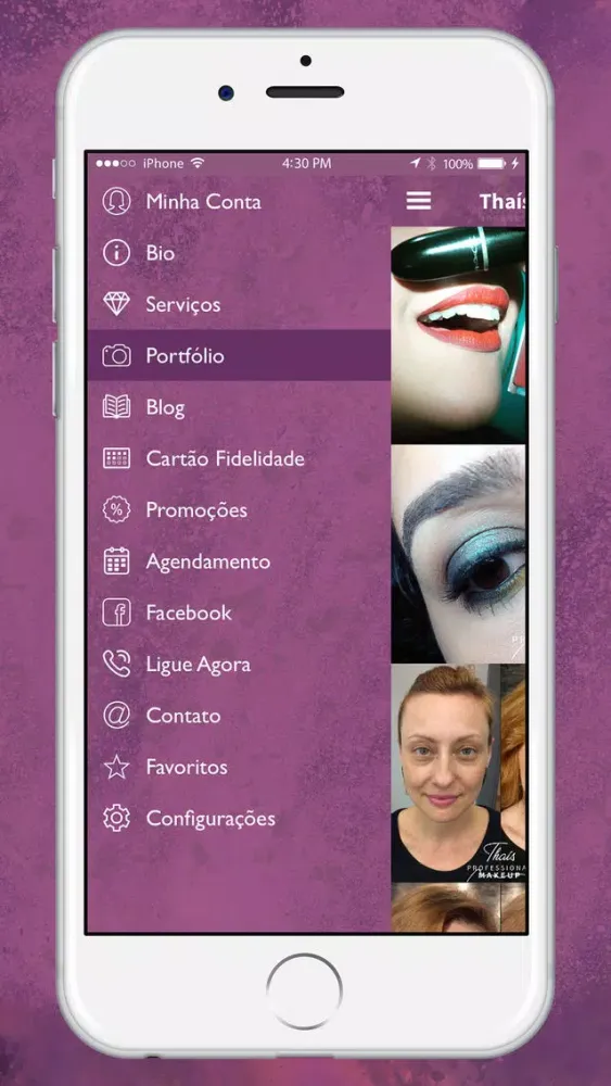 Thaís Professional Makeup應用截圖