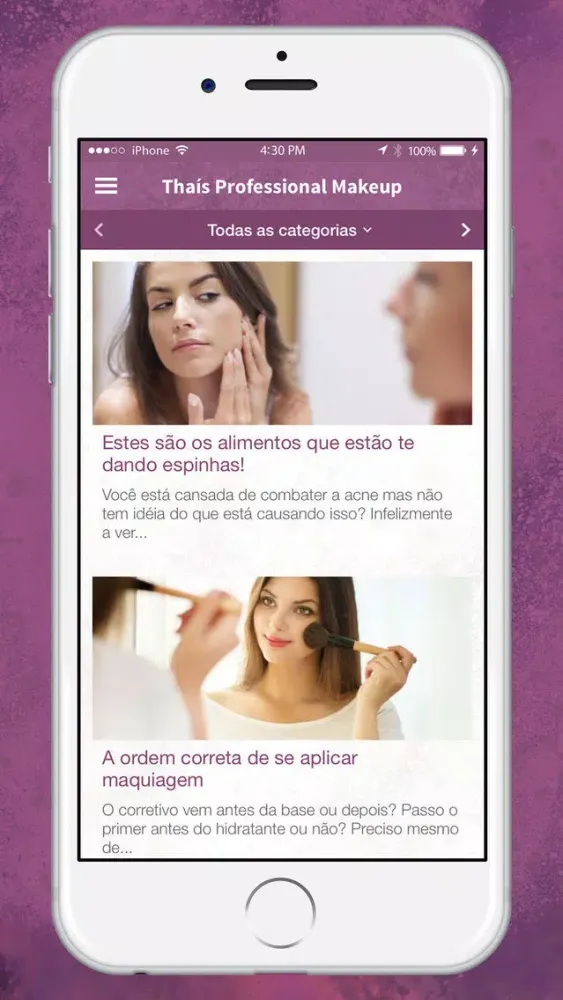 Thaís Professional Makeup應用截圖