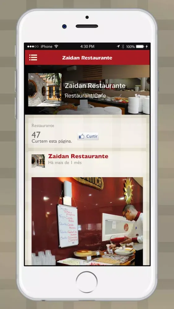 Ảnh chụp màn hình của Zaidan Restaurante