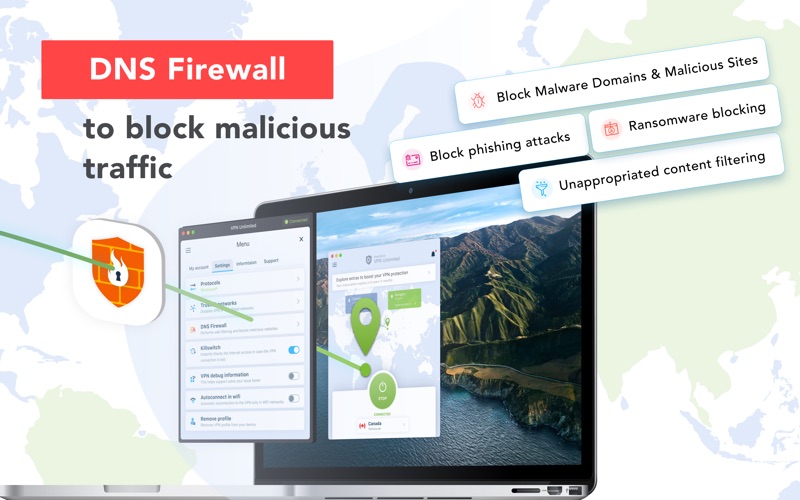VPN Unlimited for Mac স্ক্রিনশট