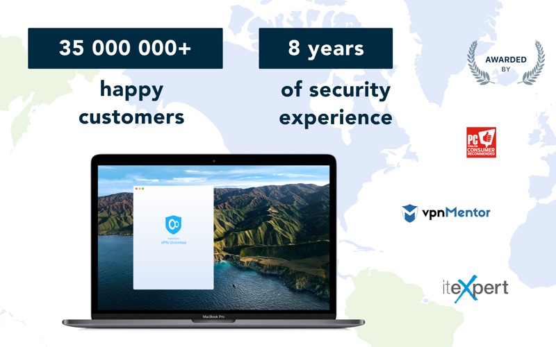 VPN Unlimited for Mac স্ক্রিনশট
