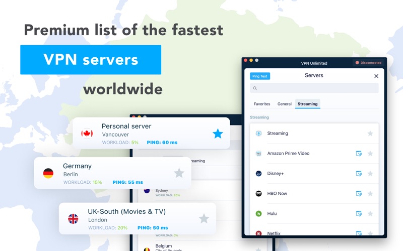 VPN Unlimited for Mac স্ক্রিনশট