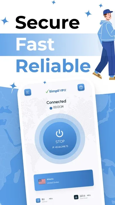 صور SimpliVPN - Unlimited Fast VPN