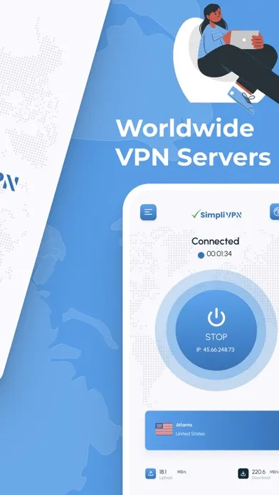صور SimpliVPN - Unlimited Fast VPN
