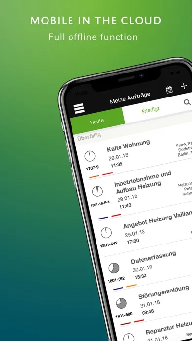 mfr Field Service Management Screenshots