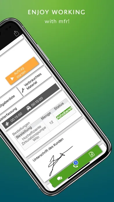 mfr Field Service Management Screenshots