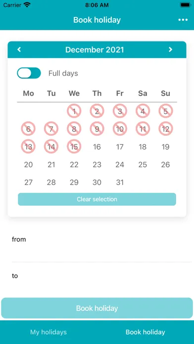 Simplic.Holiday Ekran Görüntüleri