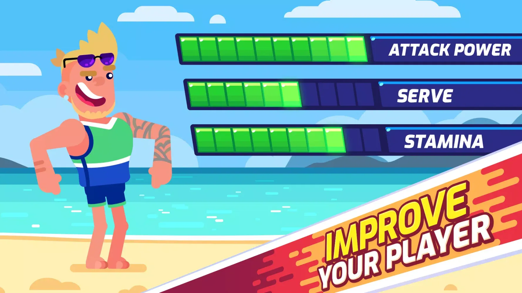 Screenshot di Beach Volleyball Challenge
