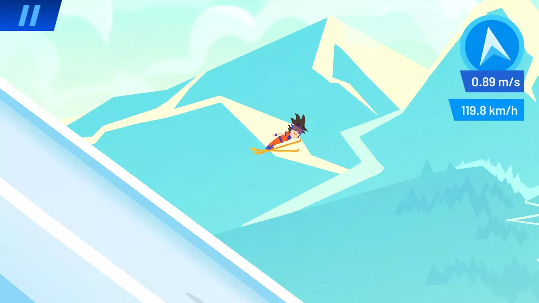 ภาพหน้าจอของ Ski Jump Challenge
