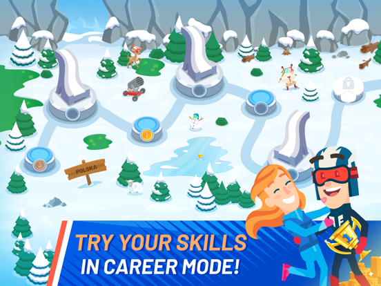 Ski Jump Challenge iPad  Ekran Görüntüleri