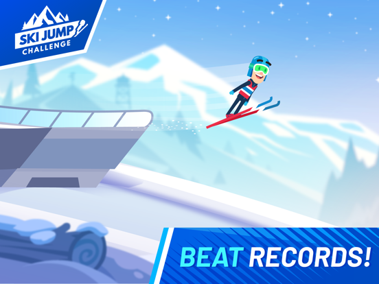 Ski Jump Challenge iPad  Ekran Görüntüleri