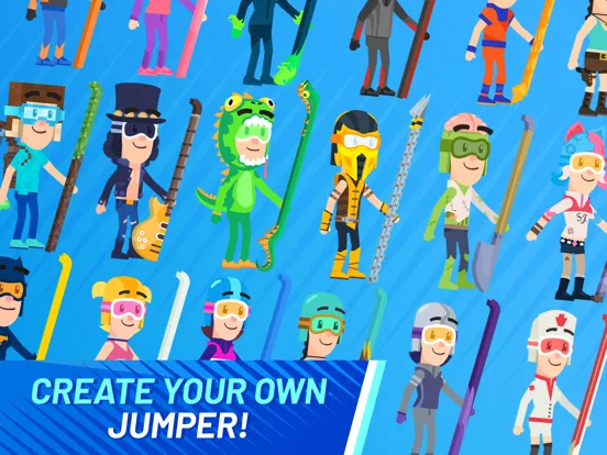 Screenshot di Ski Jump Challenge iPad 