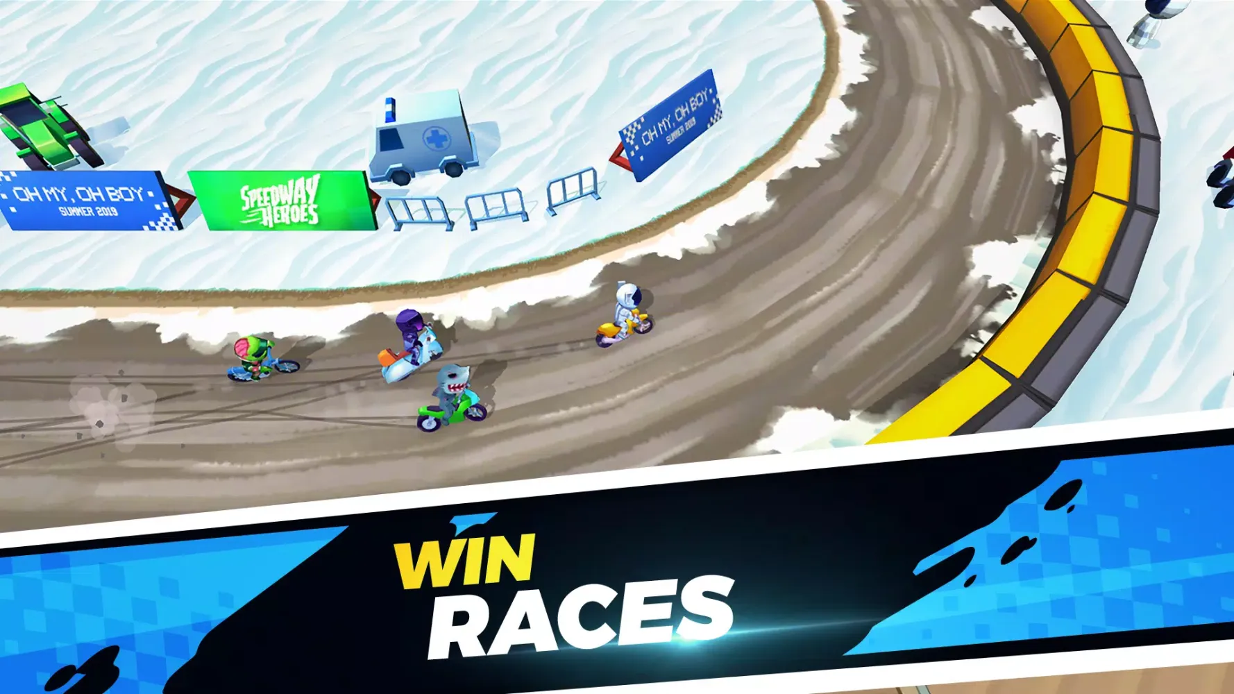 Screenshot di Speedway Heros:Star Bike Games