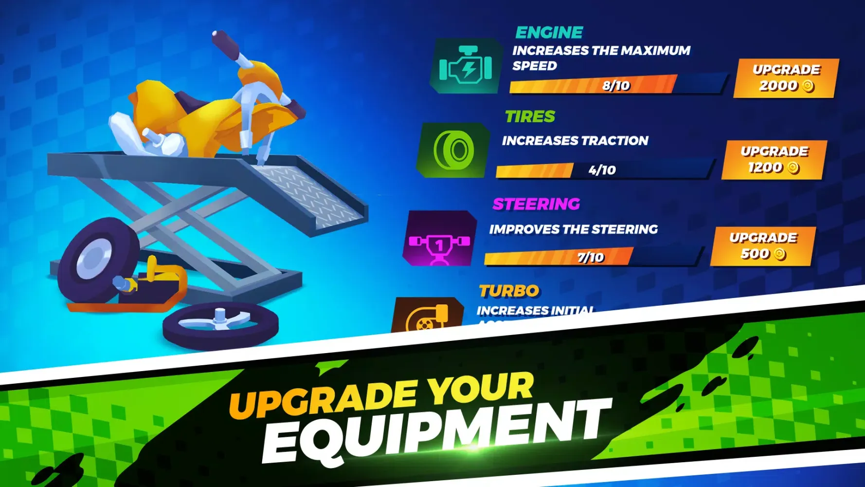 Screenshot di Speedway Heros:Star Bike Games