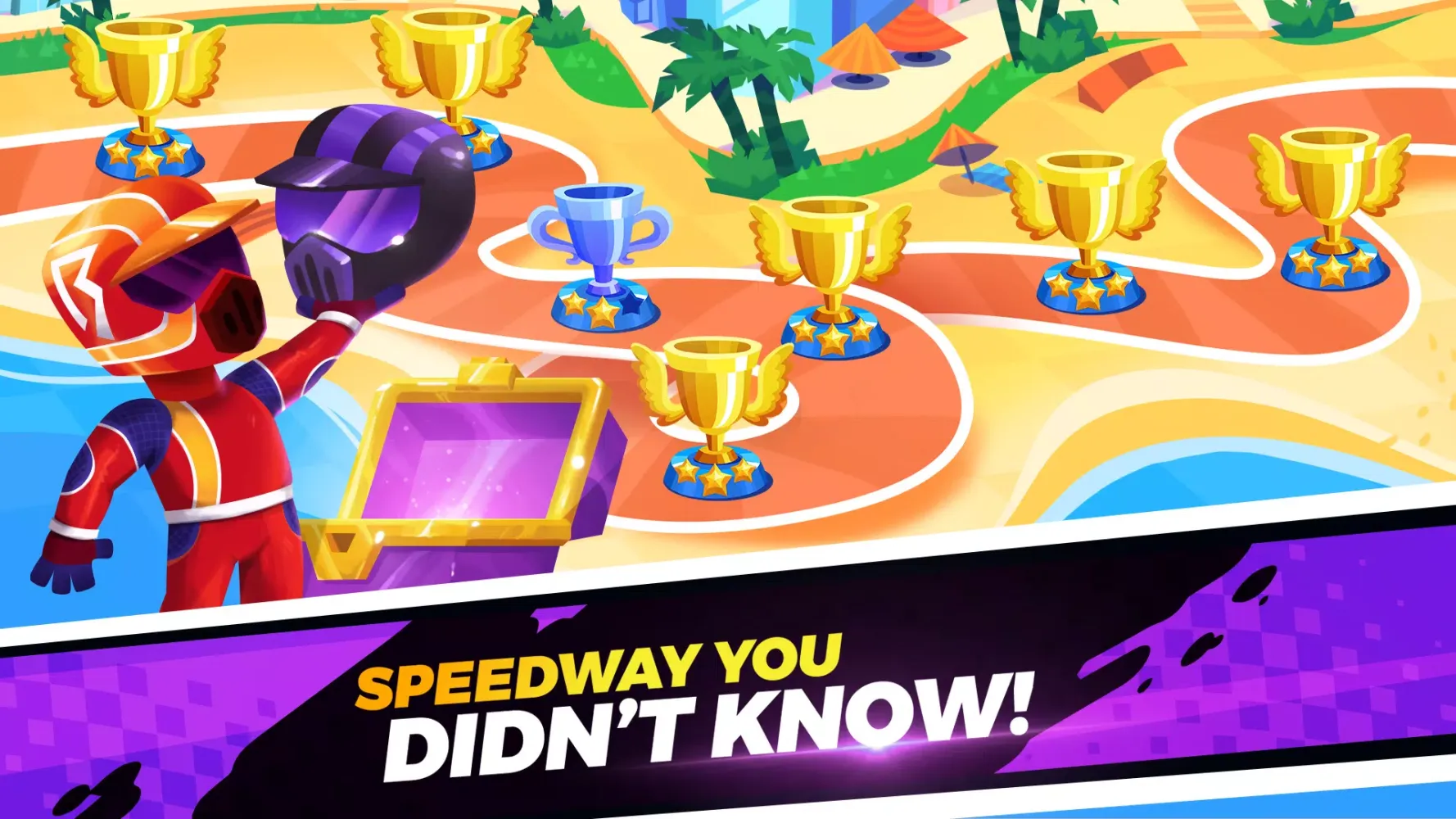Screenshot di Speedway Heros:Star Bike Games