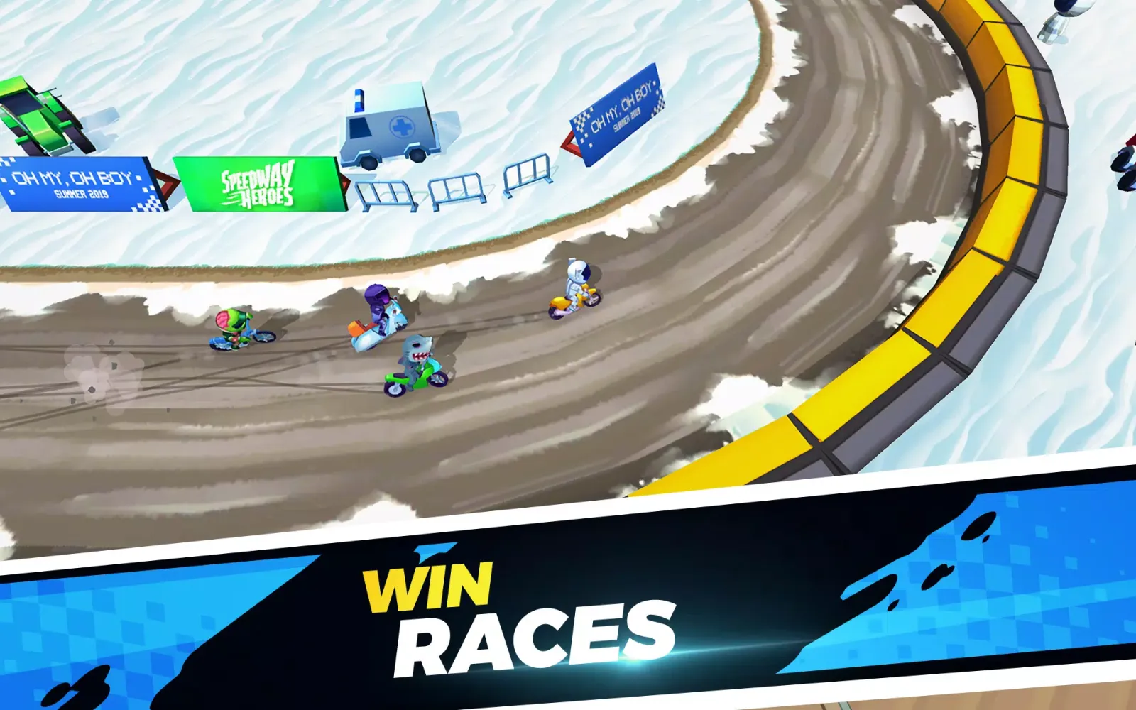 Screenshot di Speedway Heros:Star Bike Games
