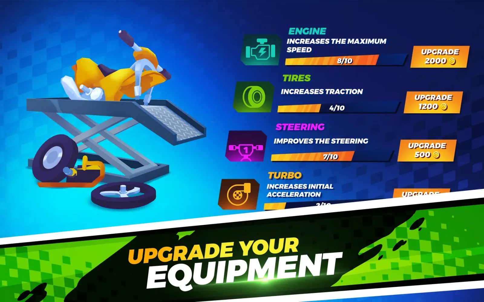 Screenshot di Speedway Heros:Star Bike Games