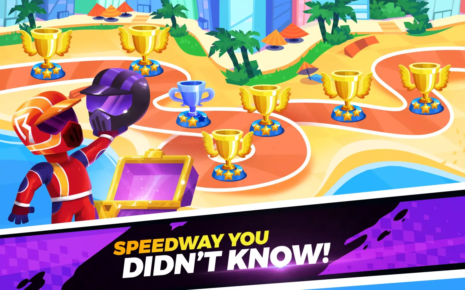 Screenshot di Speedway Heros:Star Bike Games