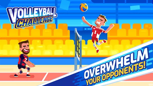 ภาพหน้าจอของ Volleyball Challenge 2024