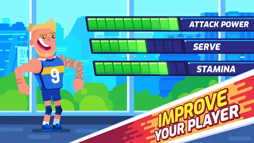 ภาพหน้าจอของ Volleyball Challenge 2024
