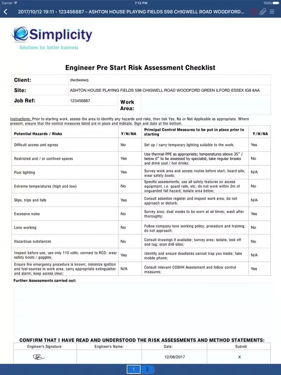 S4B eForms iPad 应用截图