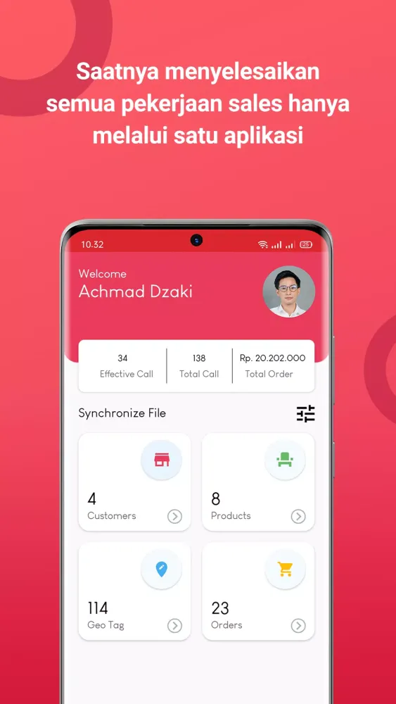 SimpliDOTS SFA Ekran Görüntüleri