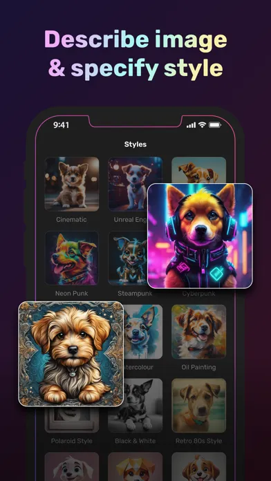 Capturas de tela do Unleash AI