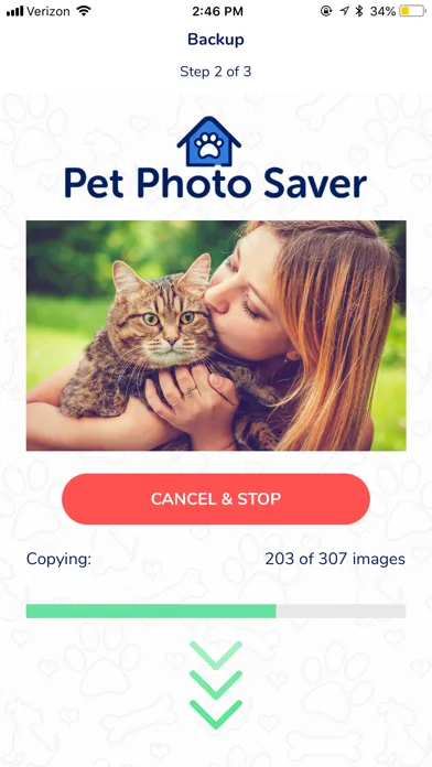 ภาพหน้าจอของ Pet Photo Saver