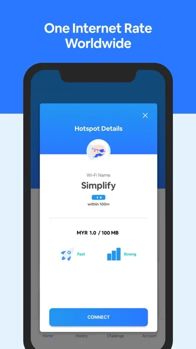 Tangkapan layar Smarter WiFi