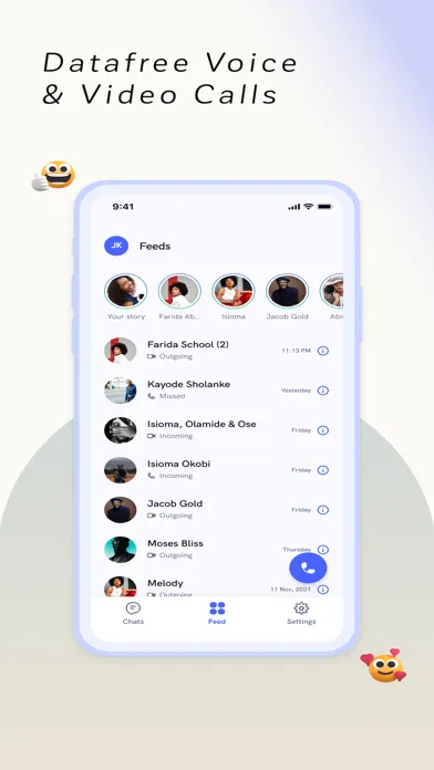Tangkapan layar ReachOut Messenger