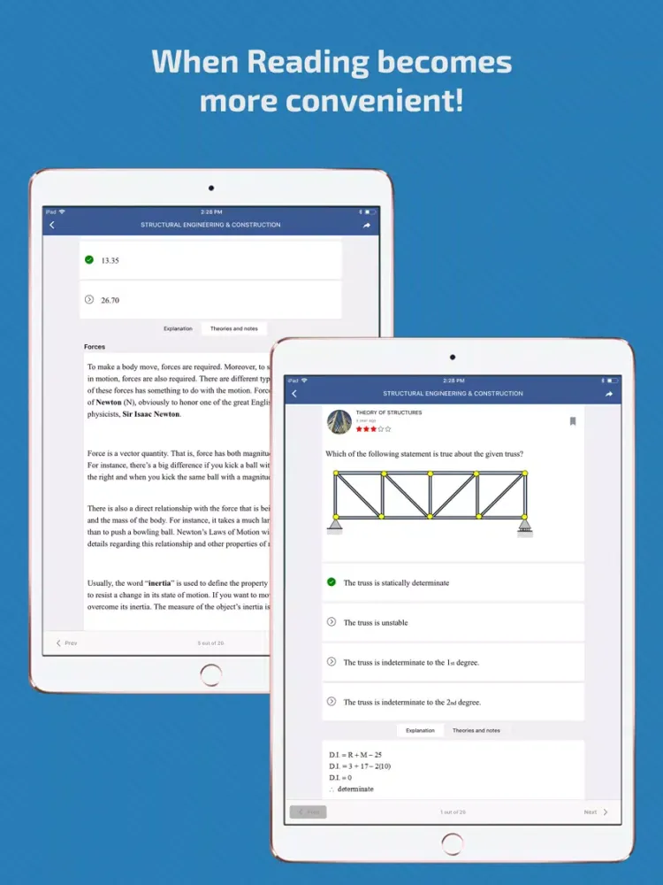 Take N' Exam iPad 应用截图
