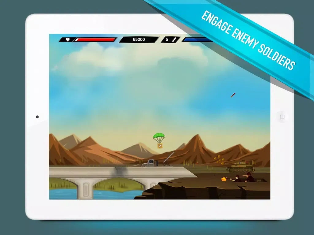 Enemy Dawn : WWII Global Conflict Warfare Lite iPad 应用截图