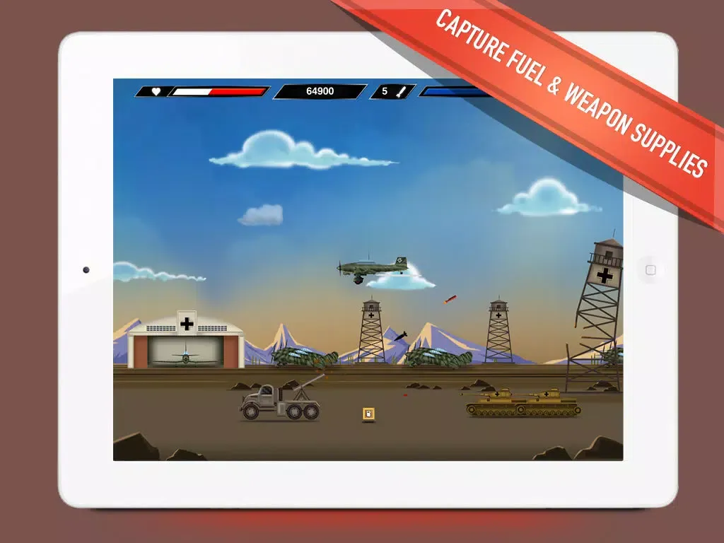 Enemy Dawn : WWII Global Conflict Warfare Lite iPad 应用截图