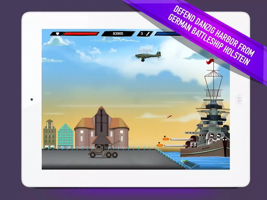 Enemy Dawn : WWII Global Conflict Warfare Lite iPad 应用截图