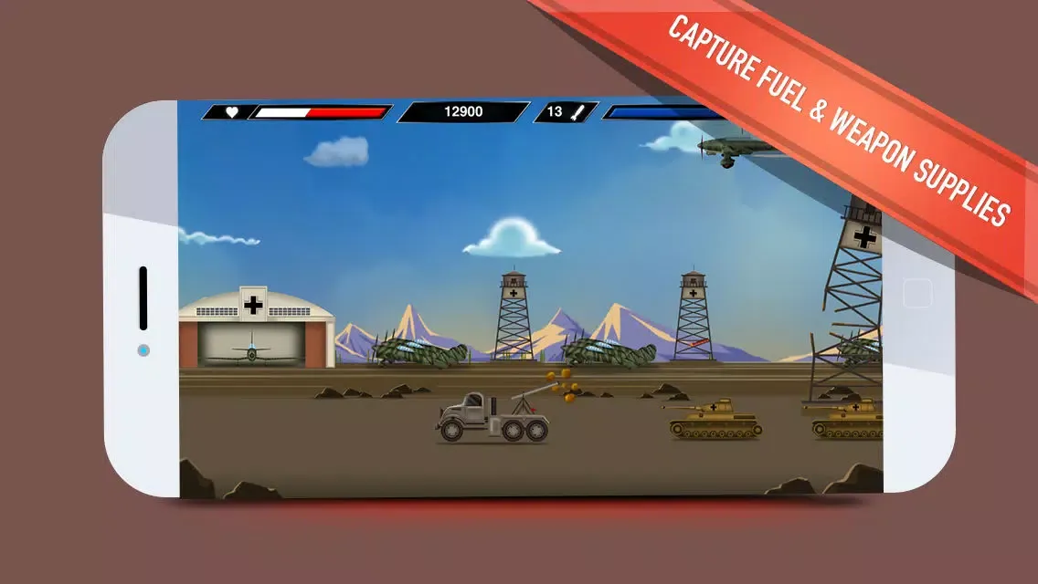 Enemy Dawn : WWII Global Conflict Warfare Lite应用截图