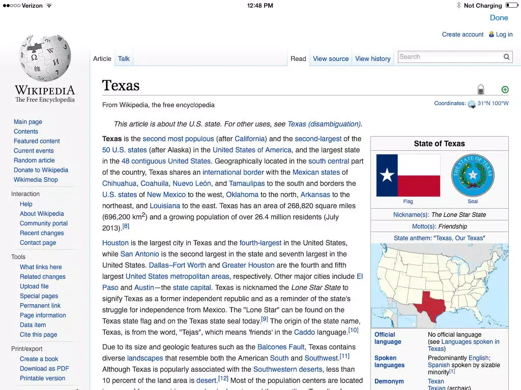 Captures d'écran de States - Quiz Yourself! - US States, Capitals And More iPad 