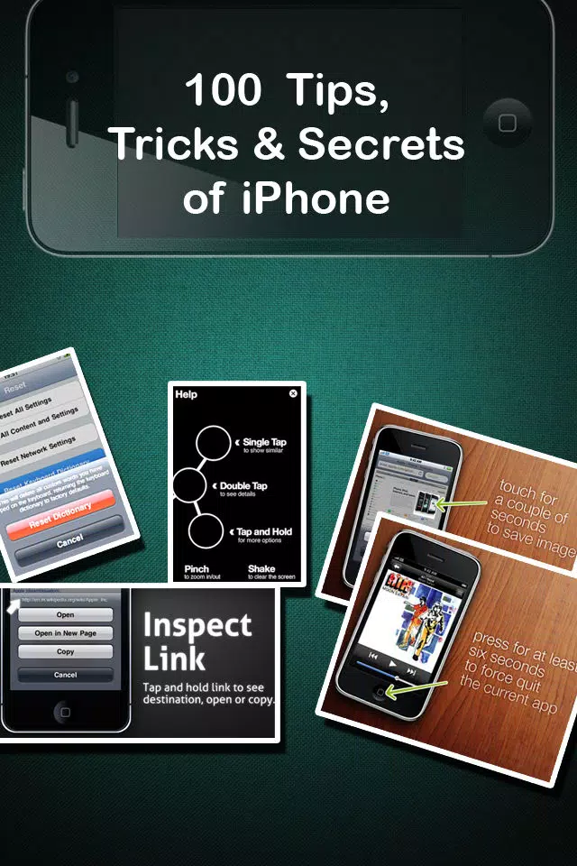 Capturas de tela do 100 Tips,Tricks & Secrets for iPhone
