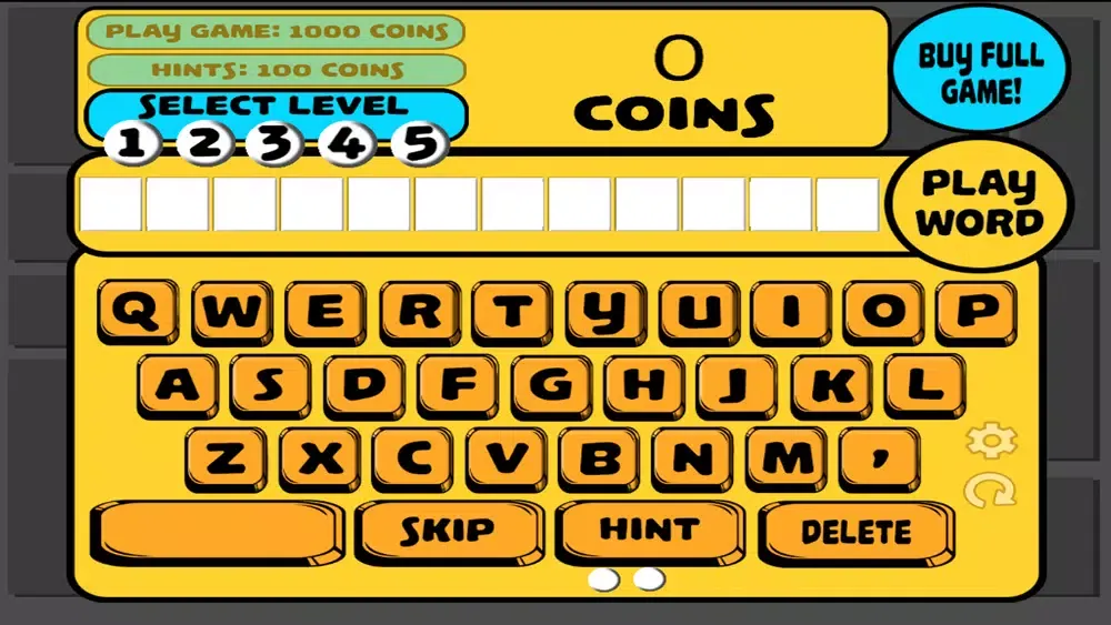 Capturas de tela do The Coin Crusher Spelling Quiz
