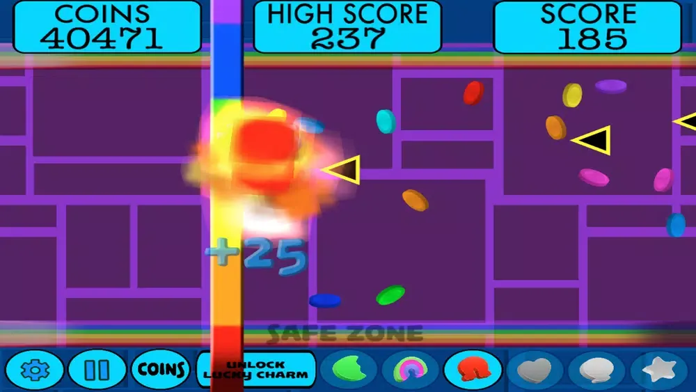 Capturas de tela do The Coin Crusher Spelling Quiz